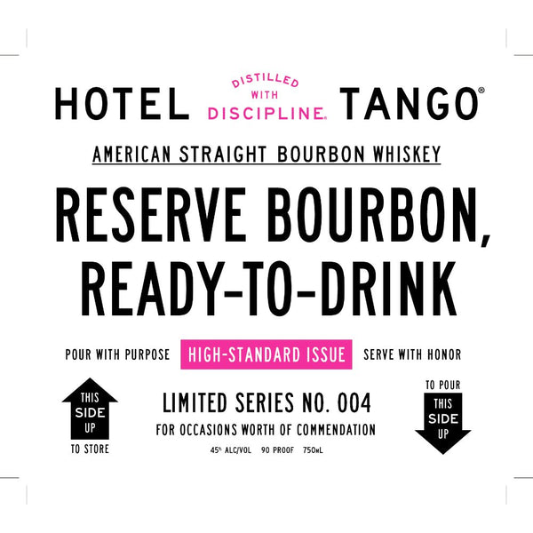 Hotel Tango Reserve Bourbon Limited Series No. 004 - Main Street Liquor