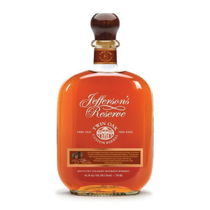 Jefferson’s Twin Oak Custom Barrel Bourbon - Main Street Liquor