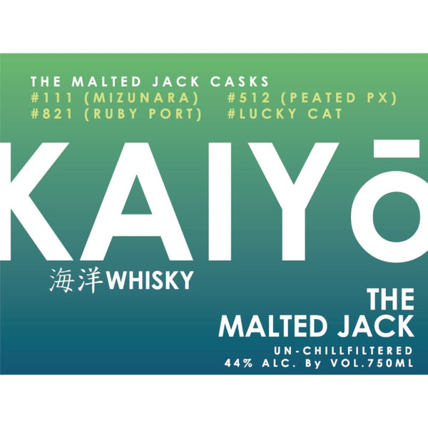 Kaiyo the Malted Jack - Main Street Liquor