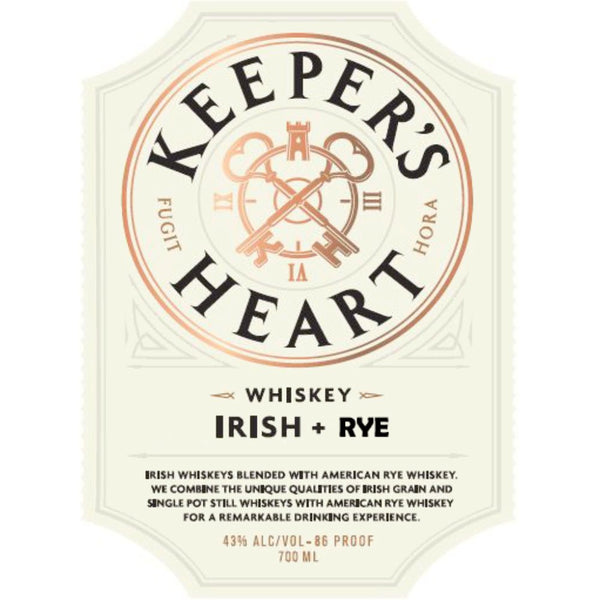 Keeper’s Heart Irish + Rye Whiskey - Main Street Liquor