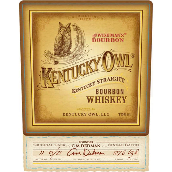 Kentucky Owl Bourbon Batch 11 - Main Street Liquor