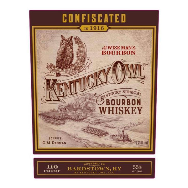 Kentucky Owl Confiscated - Main Street Liquor