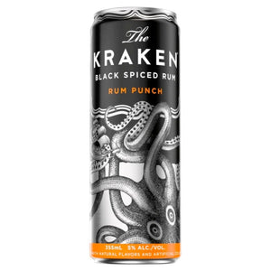 Kraken Black Spiced Rum Punch Cocktail 4PK - Main Street Liquor