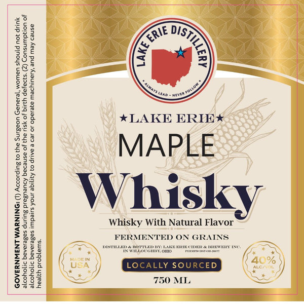 Lake Erie Maple Whisky - Main Street Liquor