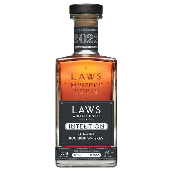 Laws Intention Straight Bourbon Origins Series 2022 - Main Street Liquor