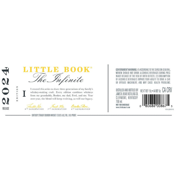 Little Book The Infinite 2024 Edition - Main Street Liquor