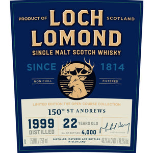 Loch Lomond The 150th St. Andrews 22 Year Old - Main Street Liquor