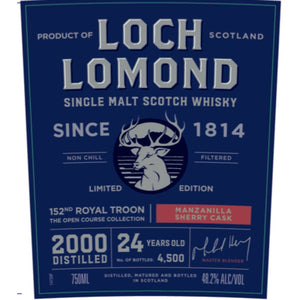 Loch Lomond The Open Course Collection 152nd Royal Troon - Main Street Liquor