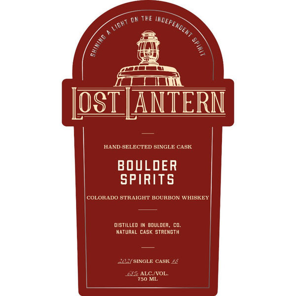Lost Lantern Boulder Spirits Colorado Straight Bourbon - Main Street Liquor