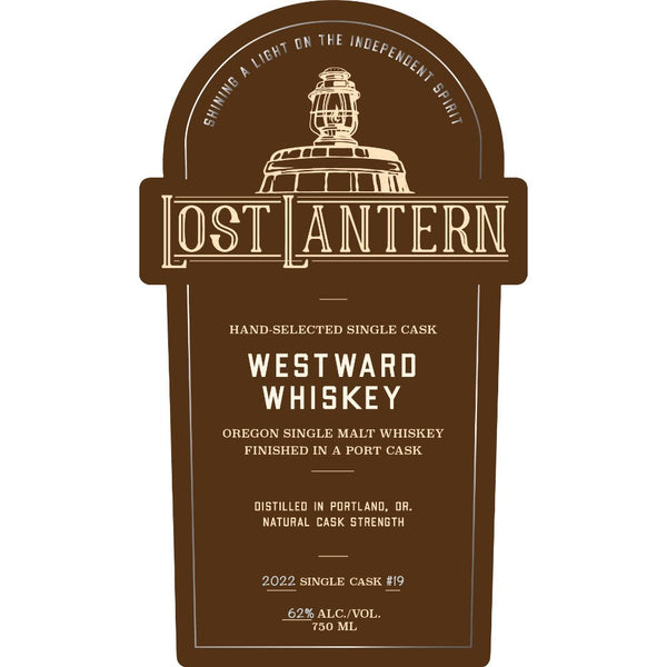 Lost Lantern Westward Whiskey Port Cask Finished - Main Street Liquor
