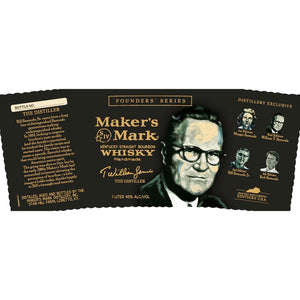 Maker's Mark Founders Series William T. Samuels - Main Street Liquor