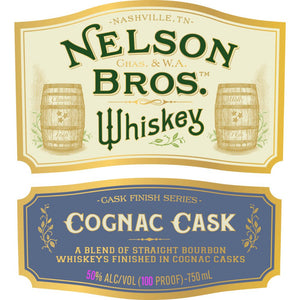 Nelson Bros Cognac Cask Finished Straight Bourbon - Main Street Liquor
