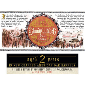 New Liberty Bloody Butcher 100% Corn Bourbon Aged 2 Years - Main Street Liquor
