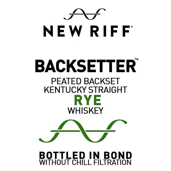 New Riff Backsetter Peated Backset Rye Whiskey - Main Street Liquor