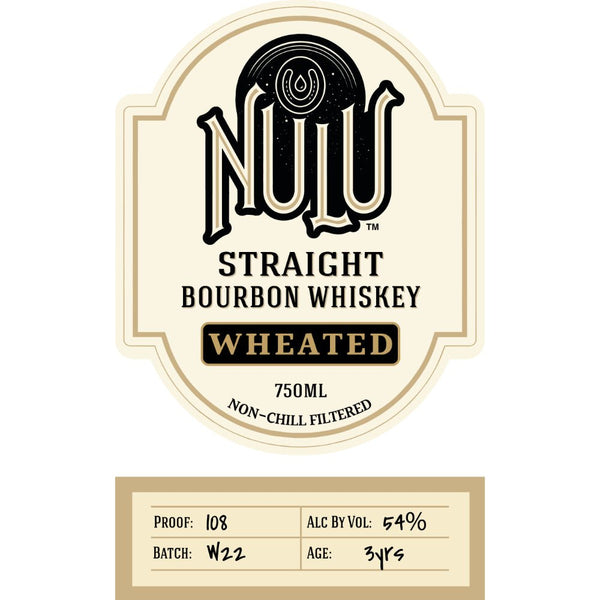 Nulu Wheated Straight Bourbon Whiskey - Main Street Liquor