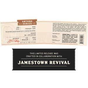 Oak & Eden Anthro Series Jamestown Revival Rye - Main Street Liquor