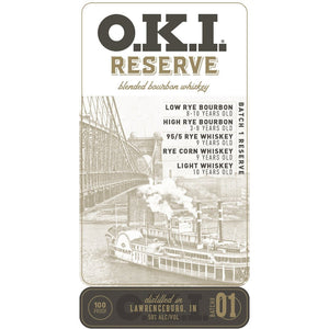 O.K.I. Reserve Blended Bourbon - Main Street Liquor