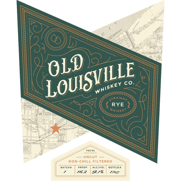 Old Louisville Straight Rye Whiskey - Main Street Liquor