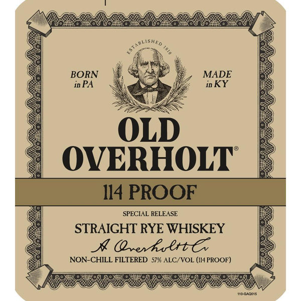 Old Overholt 114 Proof Rye - Main Street Liquor