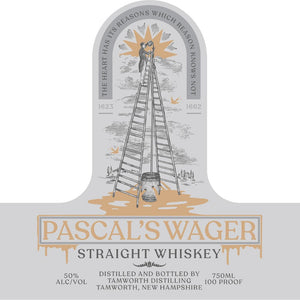 Pascal’s Wager Straight Whiskey - Main Street Liquor