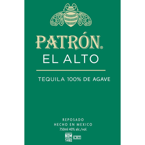 Patrón El Alto Reposado - Main Street Liquor