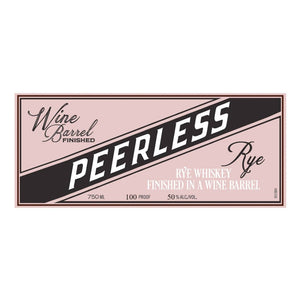 Peerless Rye Finished In A Wine Barrel - Main Street Liquor