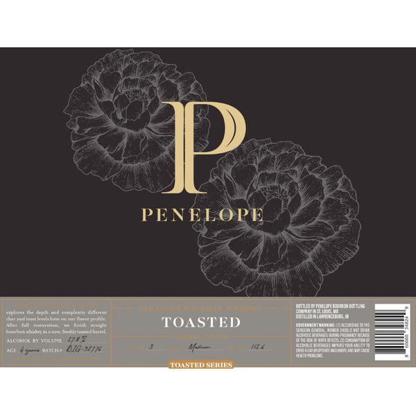 Penelope Toasted Series Medium Toast Straight Bourbon - Main Street Liquor