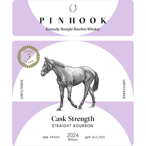 Pinhook 5 Year Old Cask Strength Bourbon 2024 Release - Main Street Liquor