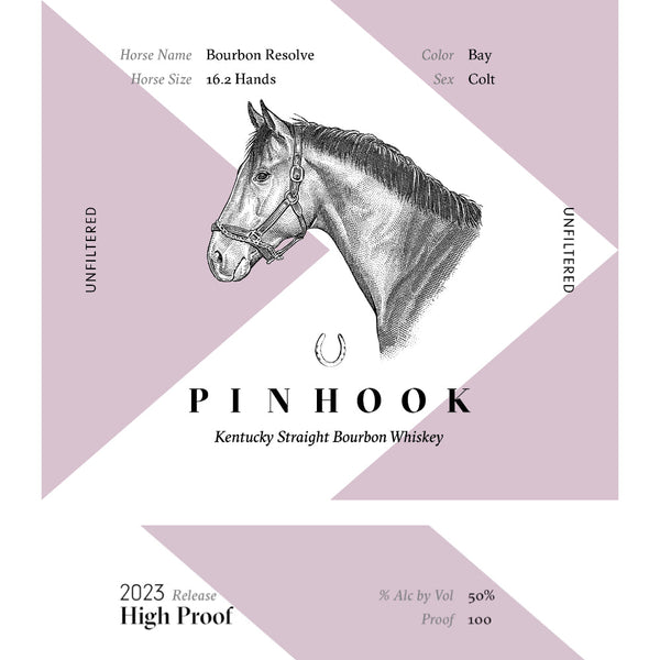 Pinhook Bourbon Resolve High Proof 2023 Release - Main Street Liquor