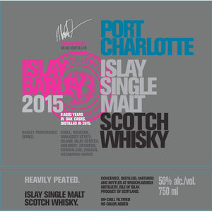 Port Charlotte Islay Barley 2015 Scotch - Main Street Liquor