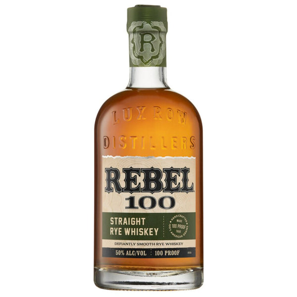 Rebel 100 Straight Rye Whiskey - Main Street Liquor