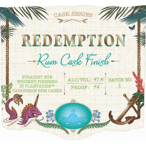 Redemption Rum Cask Finish - Main Street Liquor
