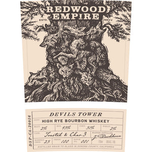 Redwood Empire Devils Tower High Rye Bourbon - Main Street Liquor