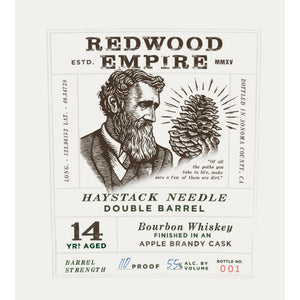 Redwood Empire Haystack Needle 14 Year Old Bourbon Apple Brandy Cask Finished - Main Street Liquor
