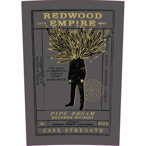 Redwood Empire Pipe Dream Cask Strength Bourbon - Main Street Liquor