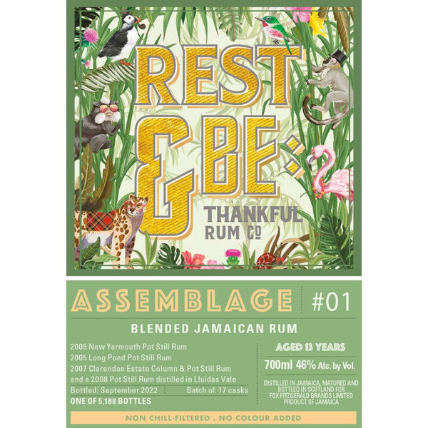 Rest & Be Thankful Rum Assemblage #01 - Main Street Liquor