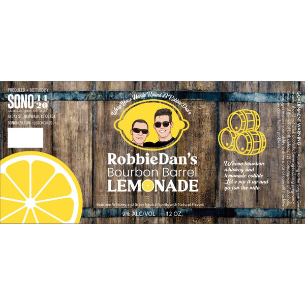 RobbieDan’s Bourbon Barrel Lemonade - Main Street Liquor