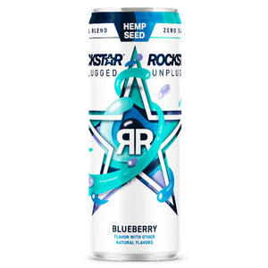Rockstar Unplugged Blueberry Energy Drink - Main Street Liquor