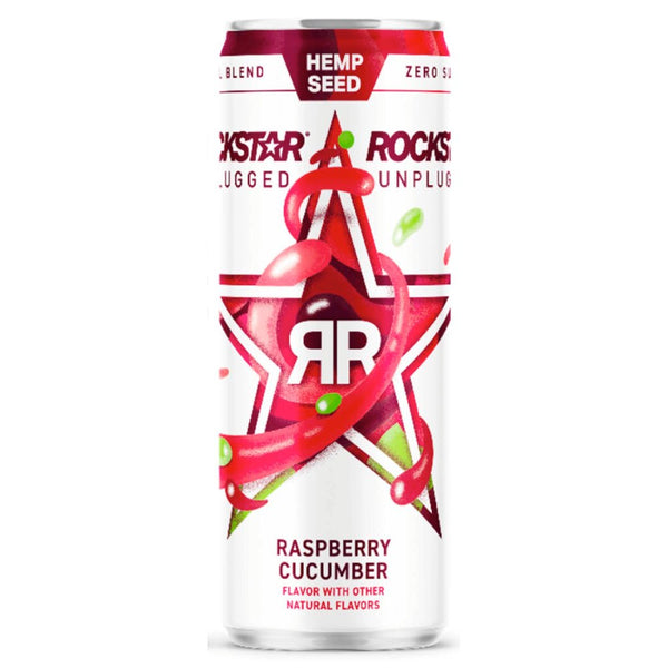 Rockstar Unplugged Raspberry Cucumber Energy Drink - Main Street Liquor