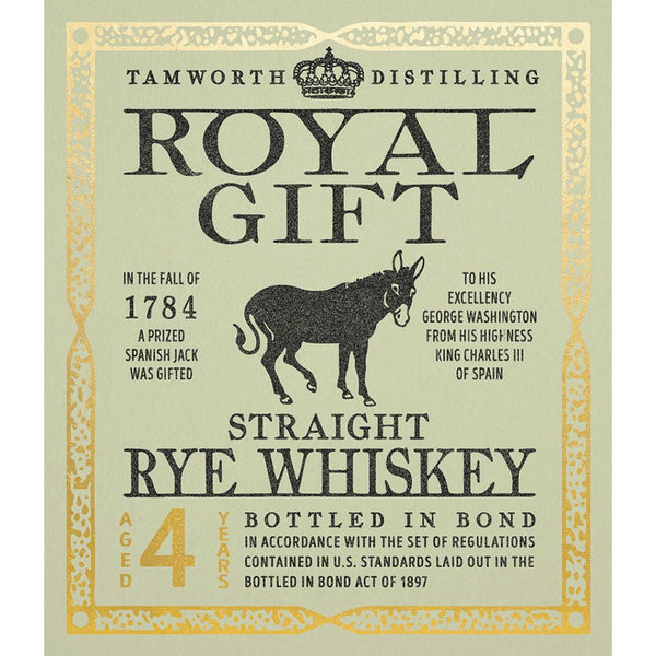 Royal Gift Bottled In Bond Straight Rye - Main Street Liquor