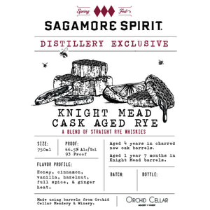 Sagamore Spirit Distillery Exclusive Knight Mead Cask Aged Rye - Main Street Liquor