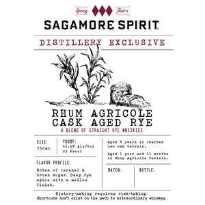 Sagamore Spirit Distillery Exclusive Rhum Agricole Cask Aged Rye - Main Street Liquor