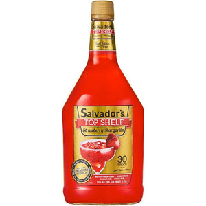 Salvador's Top Shelf Strawberry Margarita 1.75L - Main Street Liquor