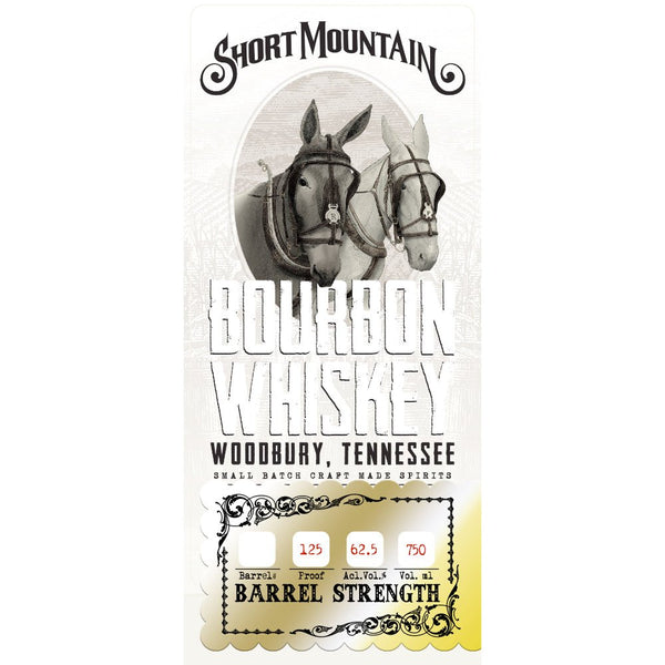 Short Mountain Barrel Strength Bourbon - Main Street Liquor