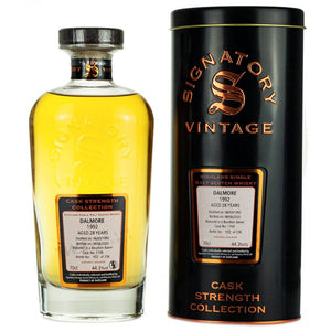 Signatory Cask Strength Dalmore 1992 28 Year Old Highland Single Malt Scotch Whisky - Main Street Liquor