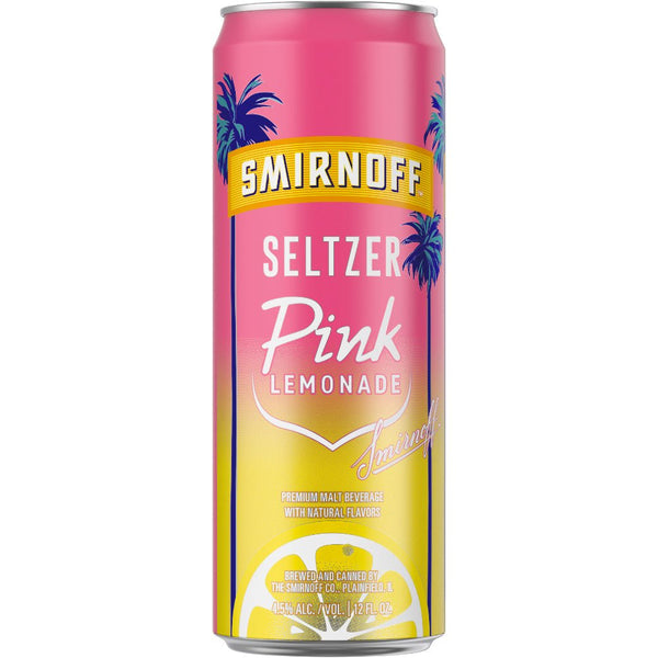 Smirnoff Pink Lemonade Hard Seltzer - Main Street Liquor