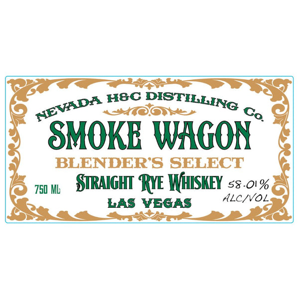Smoke Wagon Blender’s Select Straight Rye Whiskey - Main Street Liquor