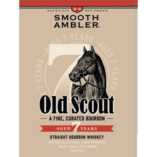 Smooth Ambler Old Scout 7 Year Straight Bourbon - Main Street Liquor