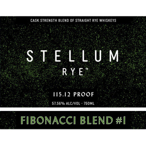 Stellum Black Rye Fibonacci Blend #1 - Main Street Liquor