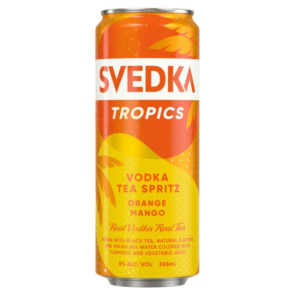 SVEDKA Tropics Orange Mango Vodka Tea Spritz - Main Street Liquor